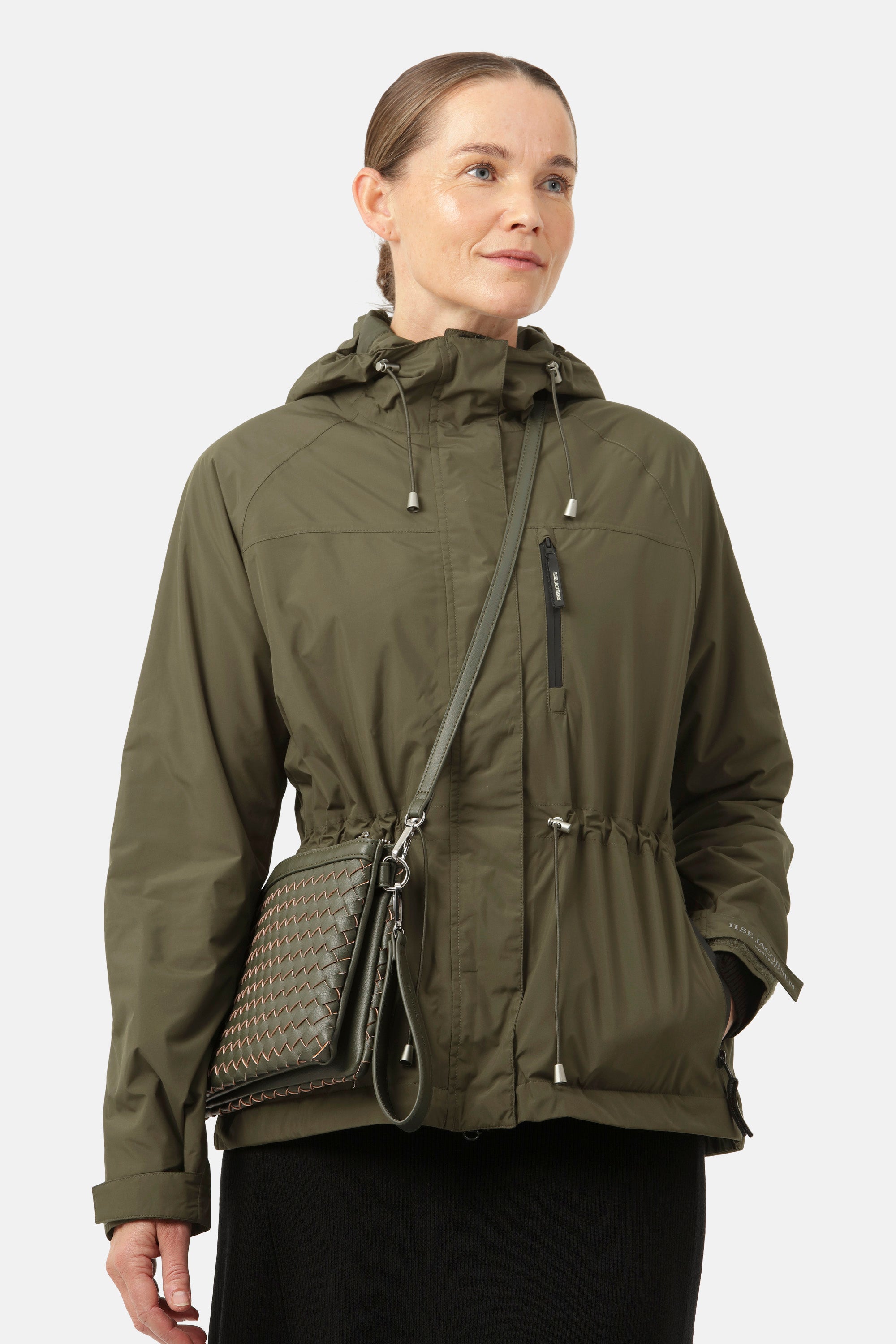 Ilse Jacobsen Hornbæk Rain Rain jacket Rain jacket 410 Army